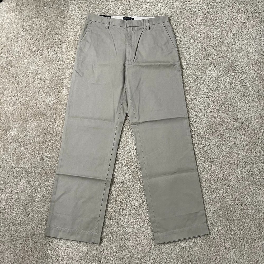 Banana Republic Dawson Chino Size 32x32 Relaxed Fit Casual Pants Tan Cotton